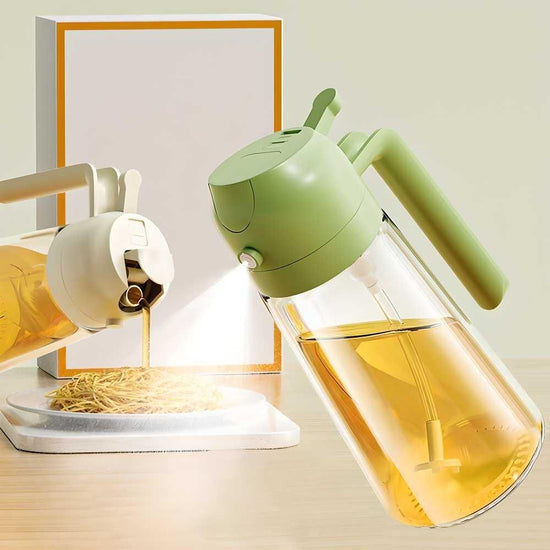 Oil Sprayer And Dispenser Bottle 500ml