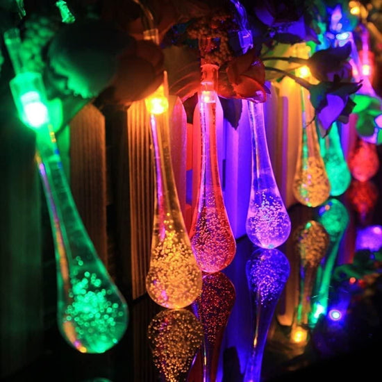 14 LED Raindrop Fairy Lights